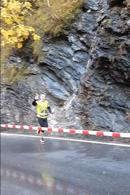 Roland gut gelaunt unterwegs